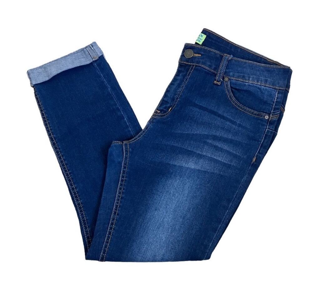 Wax Jean Push-Up Capri Denim Size 11